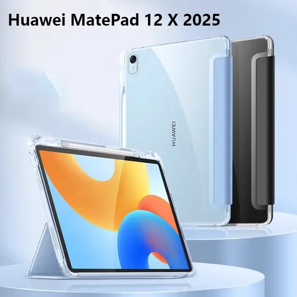 Soft Clear Case For Huawei MatePad Pro 13.2 2025 2023 12 X Air 12 Pro 12.2 Air 11.5 S SE 11 Trifold Leather Cover With Pen Slot
Soft Clear Case For Huawei MatePad Pro 13.2 2025 2023 12 X Air 12 Pro 12.2 Air 11.5 S SE 11 Trifold Leather Cover With Pen Slot