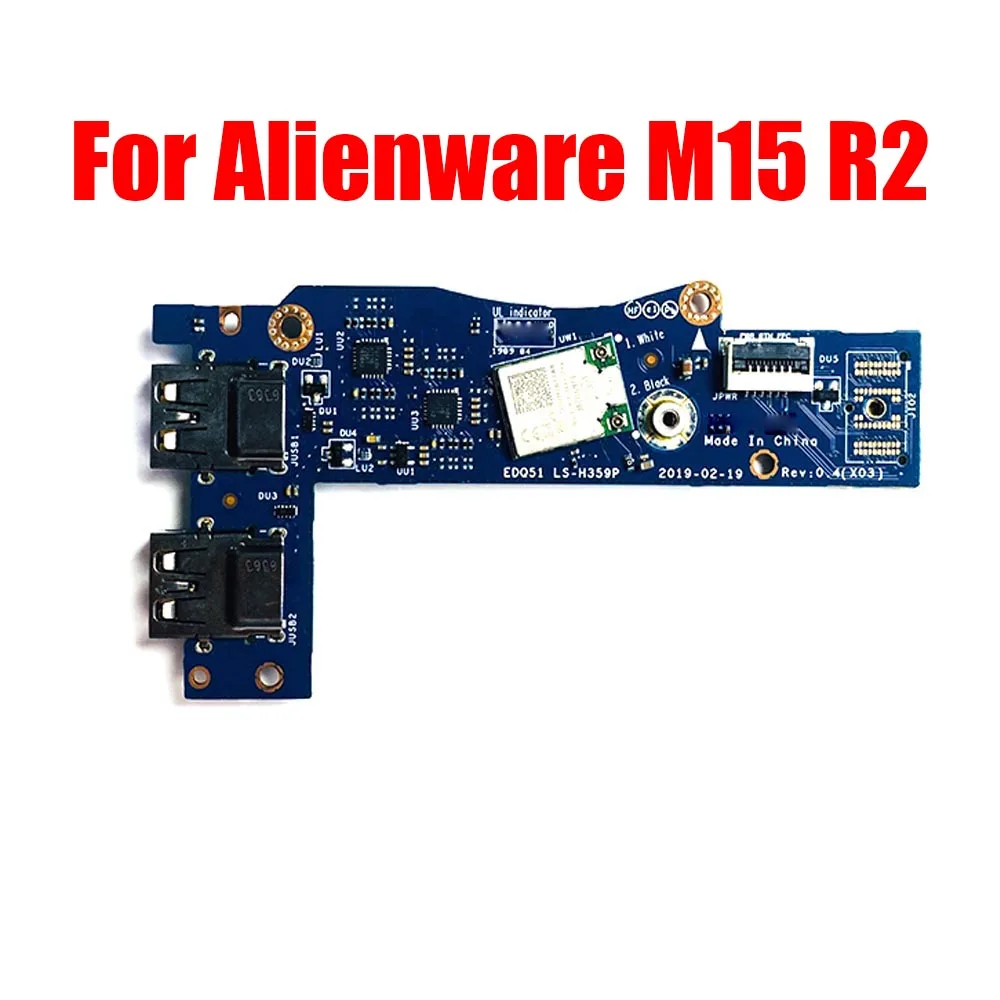 Laptop USB Board For Alienware M15 R2 LS-H359P A18B1H
Laptop USB Board For Alienware M15 R2 LS-H359P A18B1H