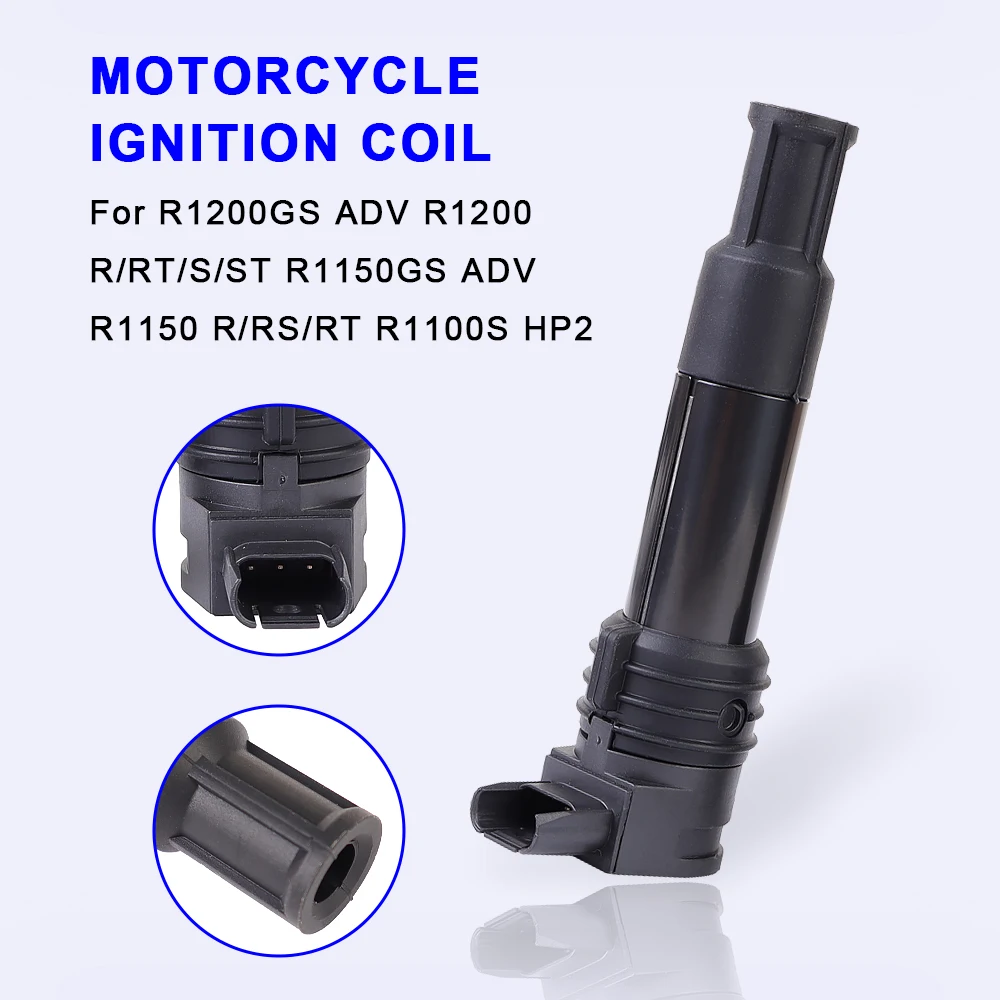 Motorcycle Ignition Coil Accessories For BMW R1200GS R1150GS ADV R1100S R1150 RS R1200 RT R900 771585301 12137707549 12137715847
Motorcycle Ignition Coil Accessories For BMW R1200GS R1150GS ADV R1100S R1150 RS R1200 RT R900 771585301 12137707549 12137715847