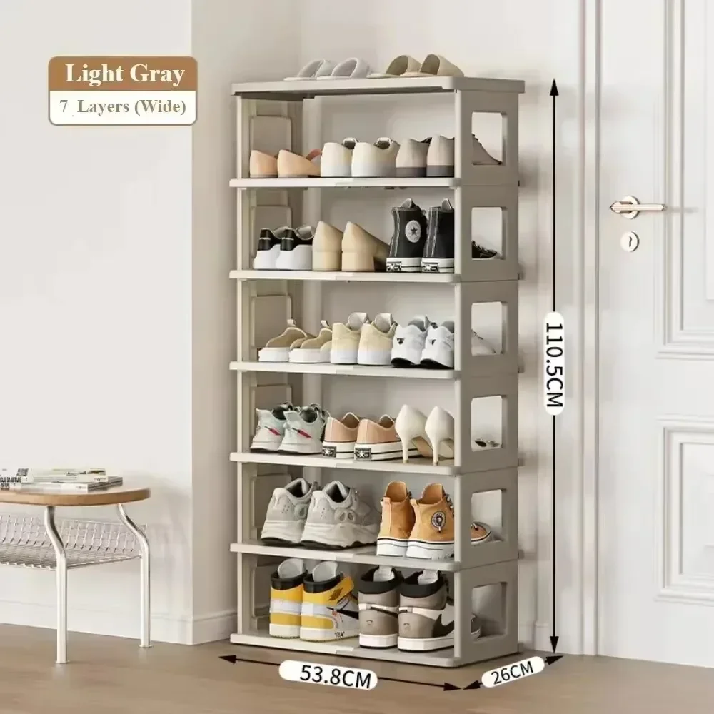 Shoe Rack Multi-layer Storage Cabinet Household Shelving High-capacity
Shoe Rack Multi-layer Storage Cabinet Household Shelving High-capacity