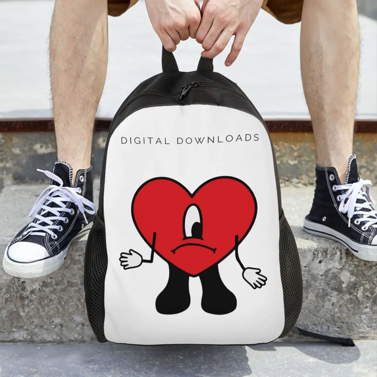 Bad Bunny Rapper Reggaeton Artist Backpack Daypack Large Capacity Boys Girls BookBag School Bag Shoulder Bags for Men Women
Bad Bunny Rapper Reggaeton Artist Backpack Daypack Large Capacity Boys Girls BookBag School Bag Shoulder Bags for Men Women