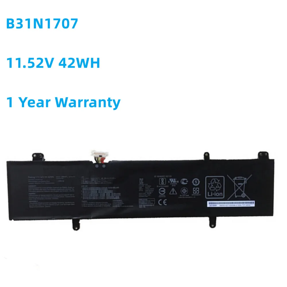 B31N1707 Аккумулятор для ноутбука ASUS VivoBook S14 S410UQ S410UN S41OUN S4100V S4100VN S4200U X411UA X411UF X411UN X411UQ
B31N1707 Аккумулятор для ноутбука ASUS VivoBook S14 S410UQ S410UN S41OUN S4100V S4100VN S4200U X411UA X411UF X411UN X411UQ