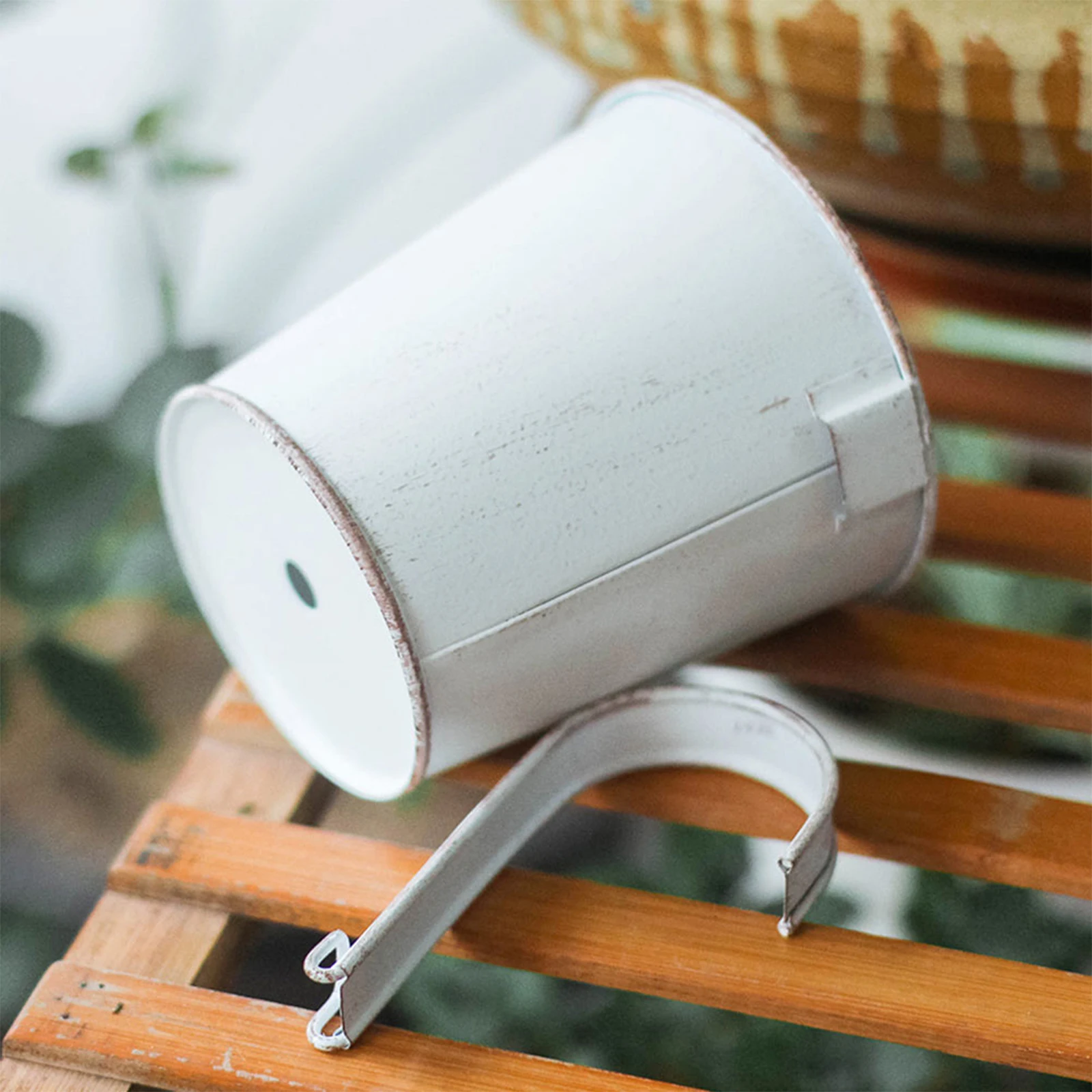 2pcs Distressed Hanging Bucket Iron Flower Pot For Balcony Garden Decor Mini Planters Hanging Flower Buckets Gardening Bonsai
2pcs Distressed Hanging Bucket Iron Flower Pot For Balcony Garden Decor Mini Planters Hanging Flower Buckets Gardening Bonsai