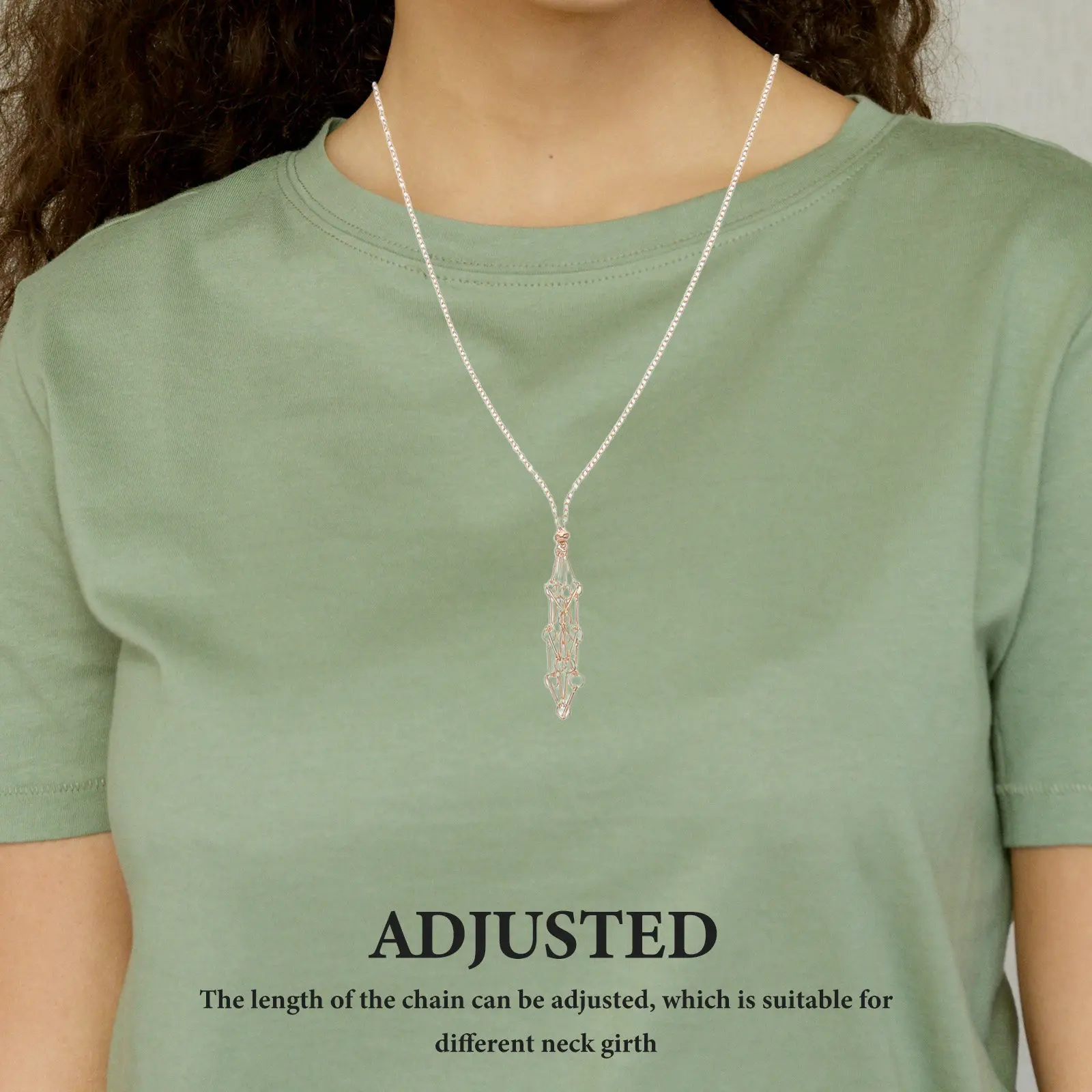 Набор из 6 подвесок-кулонов с камнями в сетчатой оправе, регулируемый, ручной работы, металлический, для женщин, аксессуар для образа
Набор из 6 подвесок-кулонов с камнями в сетчатой оправе, регулируемый, ручной работы, металлический, для женщин, аксессуар для образа