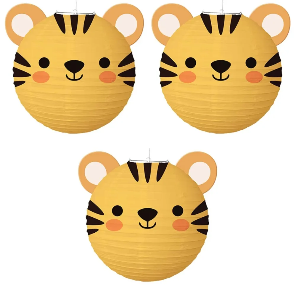 3Pcs 25cm 3D Animal Paper Lantern Foldable DIY Children Festival Lantern Cute Special-shaped Animal Birthday Lantern Party
3Pcs 25cm 3D Animal Paper Lantern Foldable DIY Children Festival Lantern Cute Special-shaped Animal Birthday Lantern Party