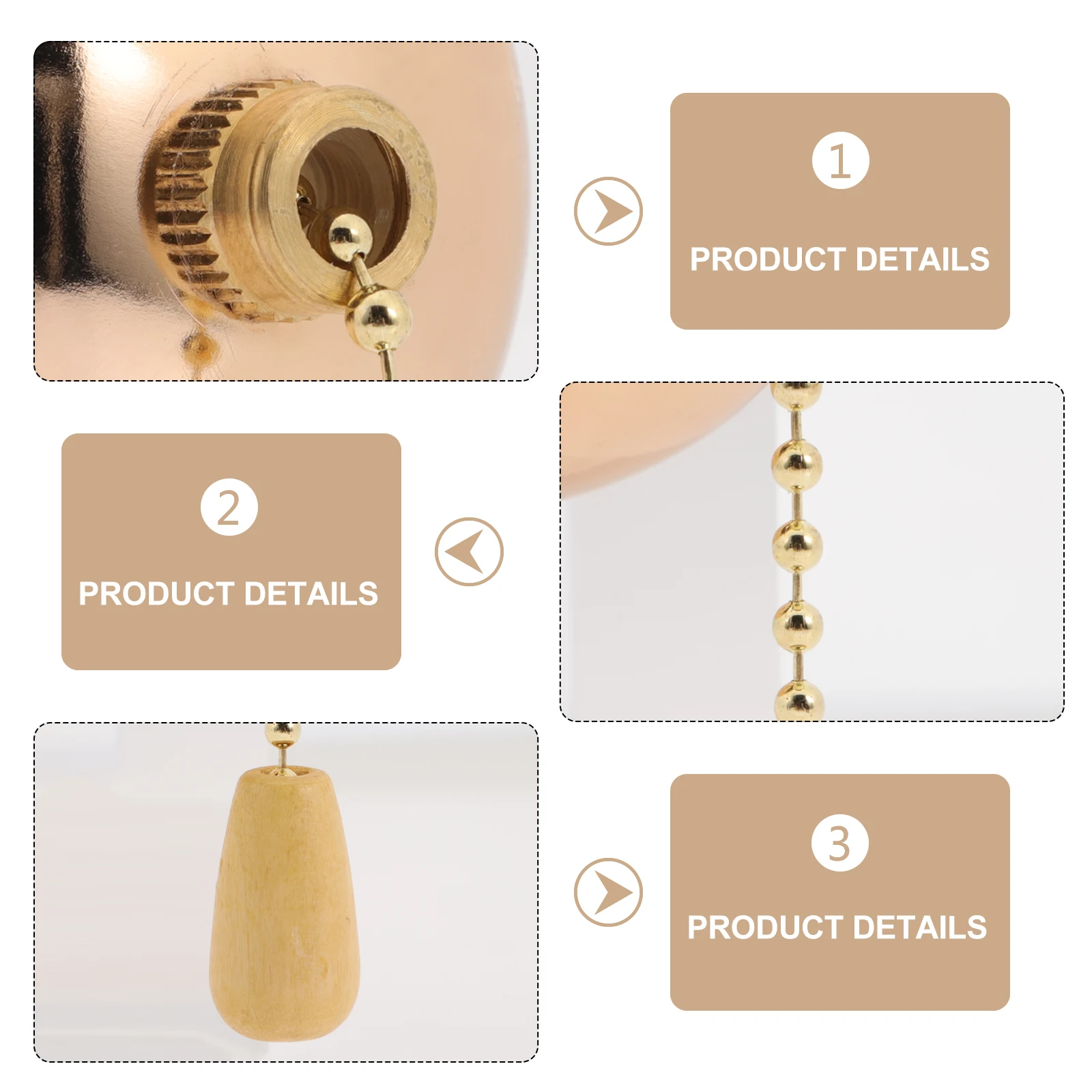 2Pcs Lamp Switch Ceiling Fan Pull Switch Round Iron Chain for Ceiling Bulb Rope Easy Install Clean Replace Hardware
2Pcs Lamp Switch Ceiling Fan Pull Switch Round Iron Chain for Ceiling Bulb Rope Easy Install Clean Replace Hardware