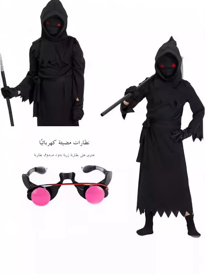 Halloween Cosplay Costume Reaper Style Ladies' Ethnic Stage Costume Young Women under 17 Suitable China Made Spandex Material
Halloween Cosplay Costume Reaper Style Ladies' Ethnic Stage Costume Young Women under 17 Suitable China Made Spandex Material