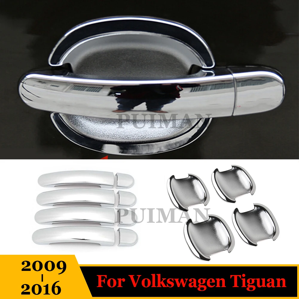 For Volkswagen VW Tiguan 2009-2016 ABS Chrome Carbon fiber Car door protector Handle Door Bowl Decoration Cover Trim Accessories
For Volkswagen VW Tiguan 2009-2016 ABS Chrome Carbon fiber Car door protector Handle Door Bowl Decoration Cover Trim Accessories