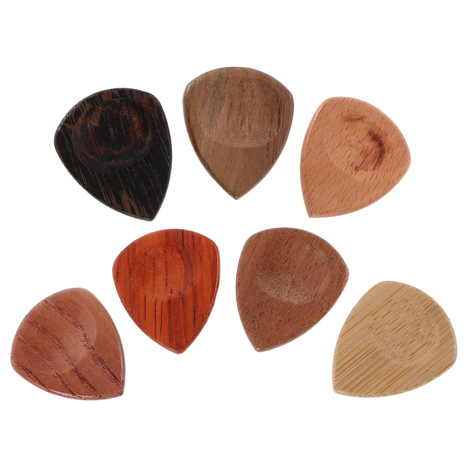 7pcs Guitar Picks Acoustic Wood Plectrums Walnut Sapele Rosewood Beech Bamboo Set Musical Instruments Accessories
7pcs Guitar Picks Acoustic Wood Plectrums Walnut Sapele Rosewood Beech Bamboo Set Musical Instruments Accessories