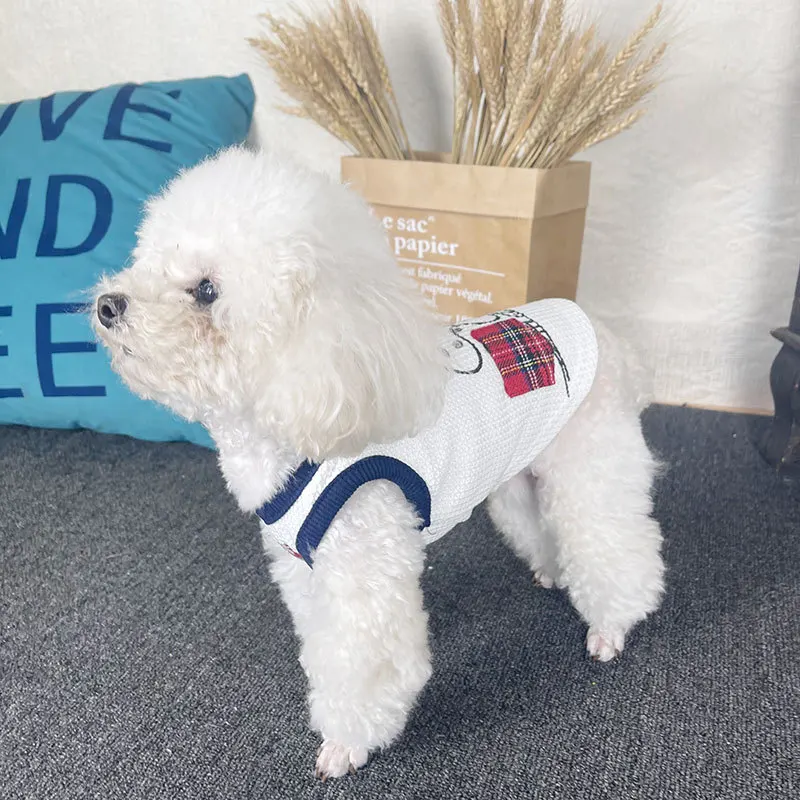 2025 Pet Dog Clothes Fashion Cute Dog Print White Vest Hoodie For Small Medium Dog Poodle Chihuahua Casual Outerwear Puppy Vests
2025 Pet Dog Clothes Fashion Cute Dog Print White Vest Hoodie For Small Medium Dog Poodle Chihuahua Casual Outerwear Puppy Vests