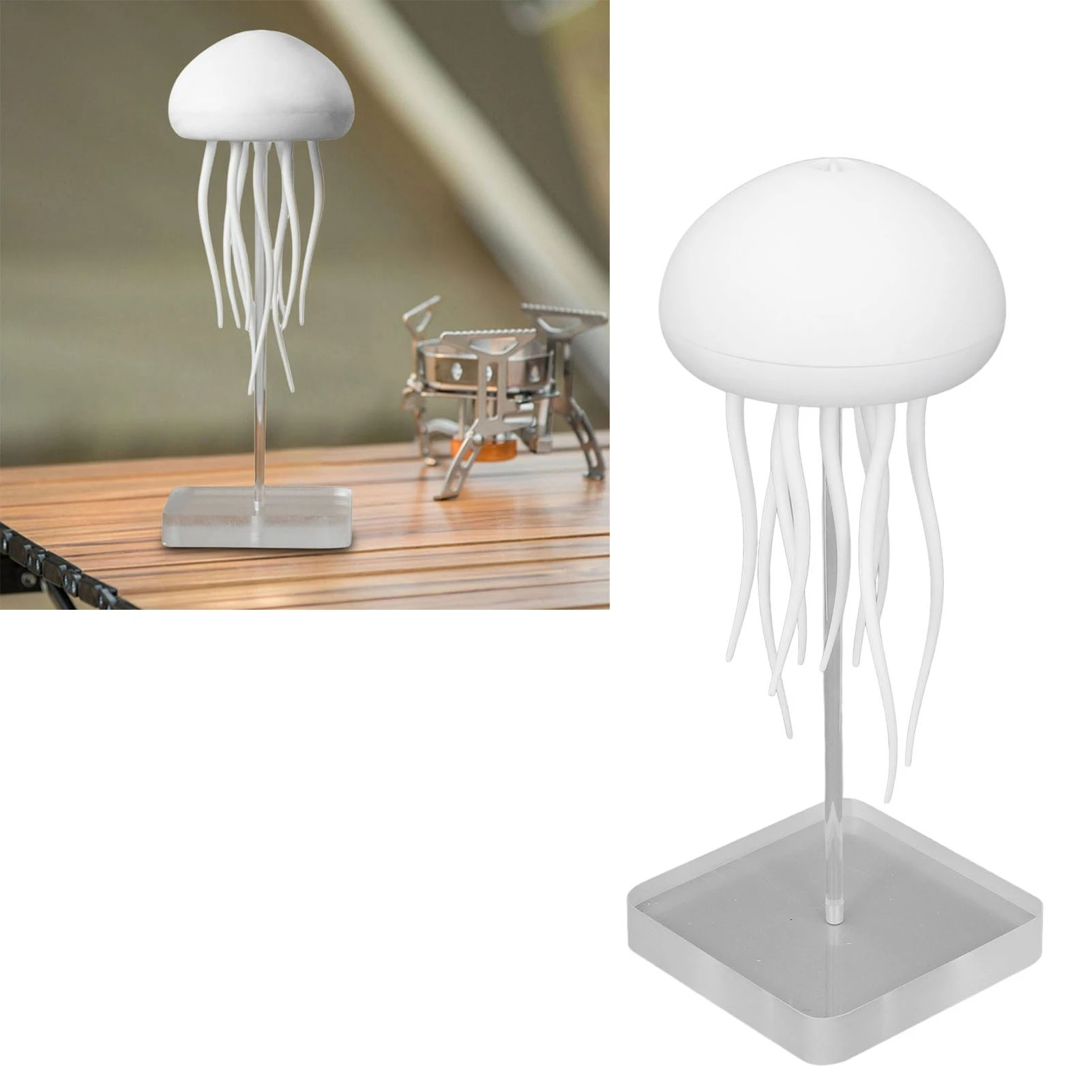 Rechargeable Jellyfish Table Lamp Type C Charging Jellyfish Lamp Voice Control RGB Gradient 9 Flexible Tentacles For Home
Rechargeable Jellyfish Table Lamp Type C Charging Jellyfish Lamp Voice Control RGB Gradient 9 Flexible Tentacles For Home