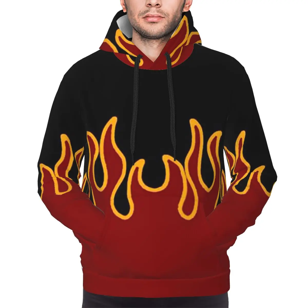 Толстовки с капюшоном Big Fire Flames Burning Flame, пуловер в стиле Харадзюку, осень-зима, мужские и женские толстовки, топы с длинными рукавами
Толстовки с капюшоном Big Fire Flames Burning Flame, пуловер в стиле Харадзюку, осень-зима, мужские и женские толстовки, топы с длинными рукавами