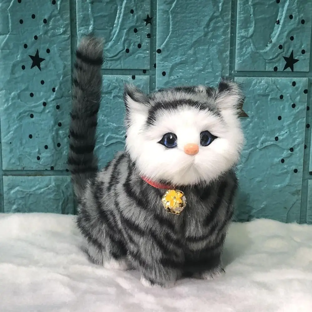Photography Props Fluffy Simulation Cat Cute Creative Cats with Sound Soft Interactive Stuffed Animals Gift
Photography Props Fluffy Simulation Cat Cute Creative Cats with Sound Soft Interactive Stuffed Animals Gift