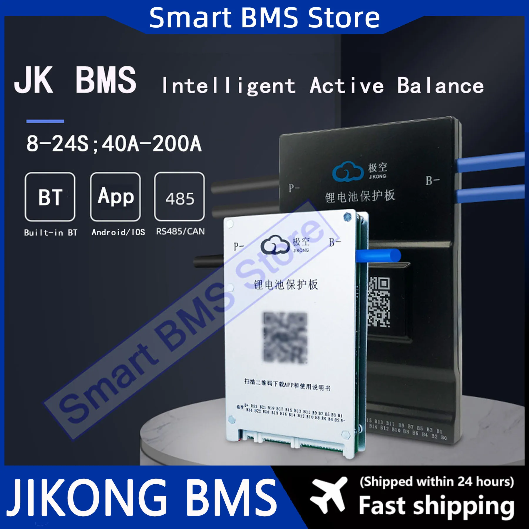 Умный Jikong BMS 40A 60A 80A 0.4A 0.6A Active Balance BD6A17S6P BD6A20S6P BD6A24S6P Li-Ion Lifepo4 8s 17s 20s 24s JK BMS с BT
Умный Jikong BMS 40A 60A 80A 0.4A 0.6A Active Balance BD6A17S6P BD6A20S6P BD6A24S6P Li-Ion Lifepo4 8s 17s 20s 24s JK BMS с BT