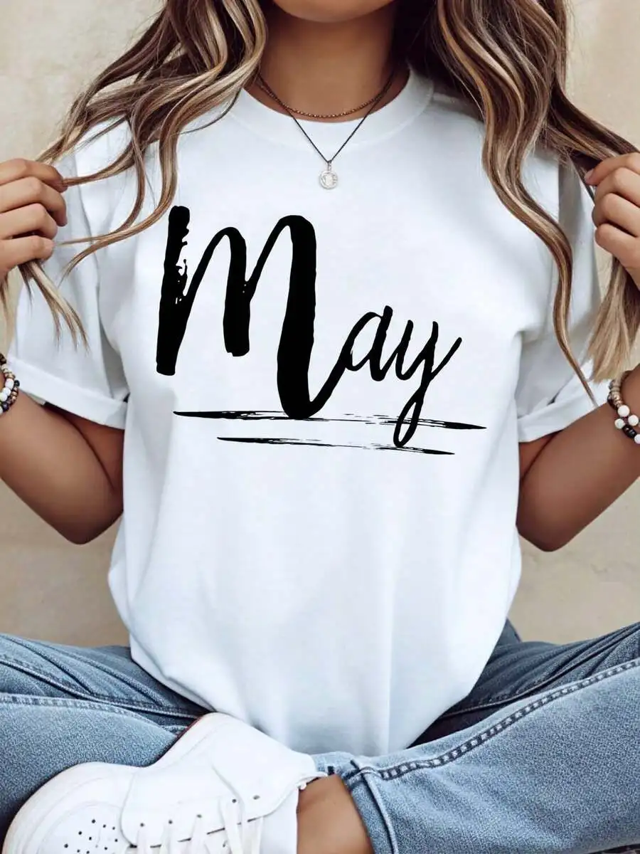 Casual White Tee Top For Women Spring Summer Season
Casual White Tee Top For Women Spring Summer Season