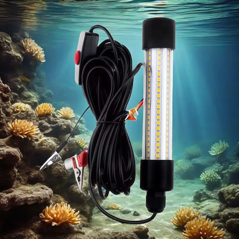 1 pc underwater LED fishing light night fishing Submersible fishing light multiple color portable fishing lighting high bright
1 pc underwater LED fishing light night fishing Submersible fishing light multiple color portable fishing lighting high bright