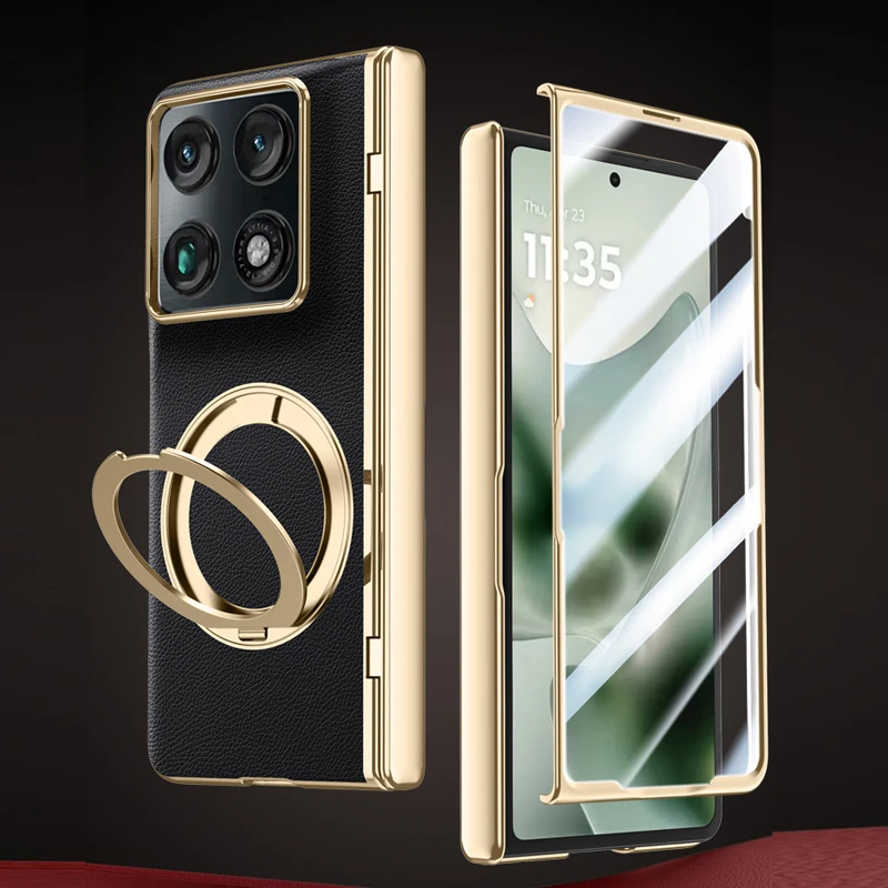 For Motorola Moto Razr Fold Case ELVEV Magnetic Xuanwu Series Luxury PU Leather +Soft TPU with Ring Holder Rotation Phone Cover
For Motorola Moto Razr Fold Case ELVEV Magnetic Xuanwu Series Luxury PU Leather +Soft TPU with Ring Holder Rotation Phone Cover