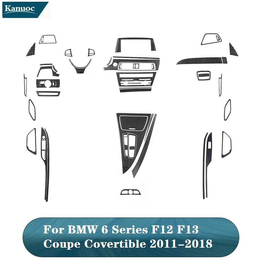 Interior Decorative Black Stickers Trim Strip For BMW 6 Series F12 F13 Coupe Covertible 2011-2018 Car Carbon Fiber Accessories
Interior Decorative Black Stickers Trim Strip For BMW 6 Series F12 F13 Coupe Covertible 2011-2018 Car Carbon Fiber Accessories