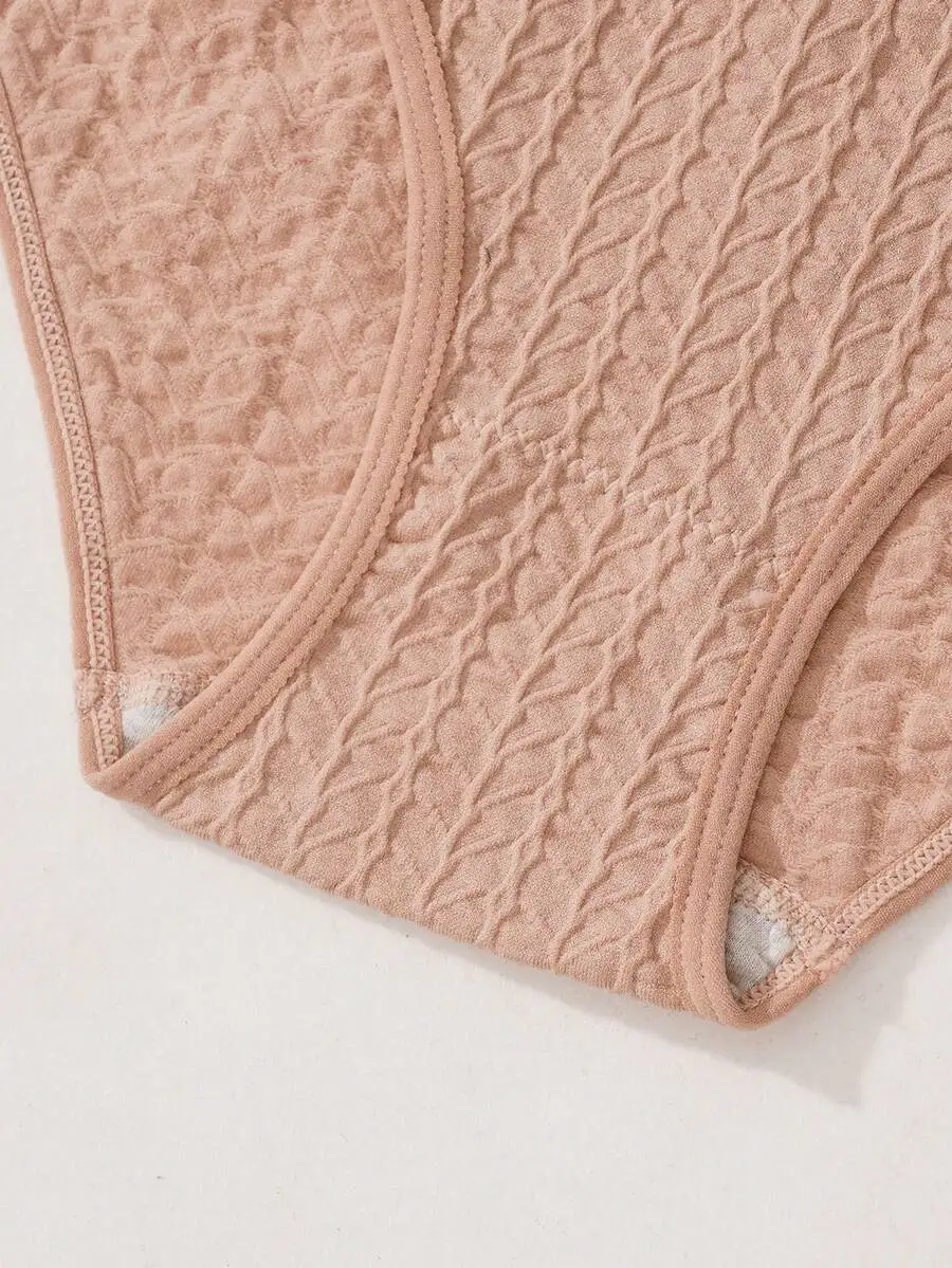 5pcs Women Wheat Ear Jacquard Pattern Briefs Underwear Set
5pcs Women Wheat Ear Jacquard Pattern Briefs Underwear Set
