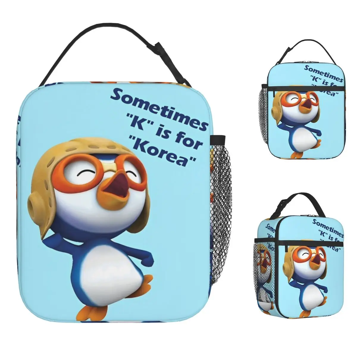 Pororos Cartoon Penguin Lunch Bag Casual Lunch Box For Child Travel Portable Zipper Cooler Bag Oxford Graphic Thermal Handbags
Pororos Cartoon Penguin Lunch Bag Casual Lunch Box For Child Travel Portable Zipper Cooler Bag Oxford Graphic Thermal Handbags