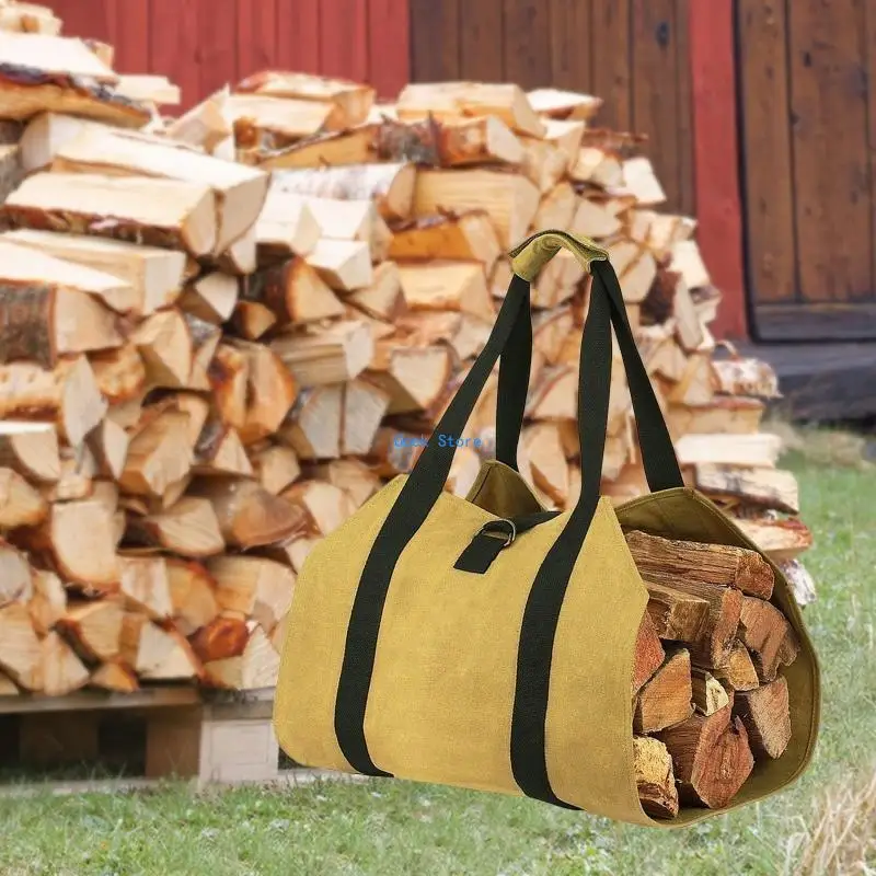 11UE Canvas Firewood Carry Tote Bag Camping Firepalce Bag with Straps Handles
11UE Canvas Firewood Carry Tote Bag Camping Firepalce Bag with Straps Handles