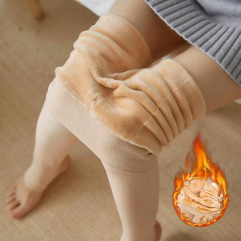 Женские теплые флисовые колготки, зимние эластичные леггинсы с высокой талией, мягкие тонкие модные уличные термоколготки, сексуальные утепленные носки 
Женские теплые флисовые колготки, зимние эластичные леггинсы с высокой талией, мягкие тонкие модные уличные термоколготки, сексуальные утепленные носки