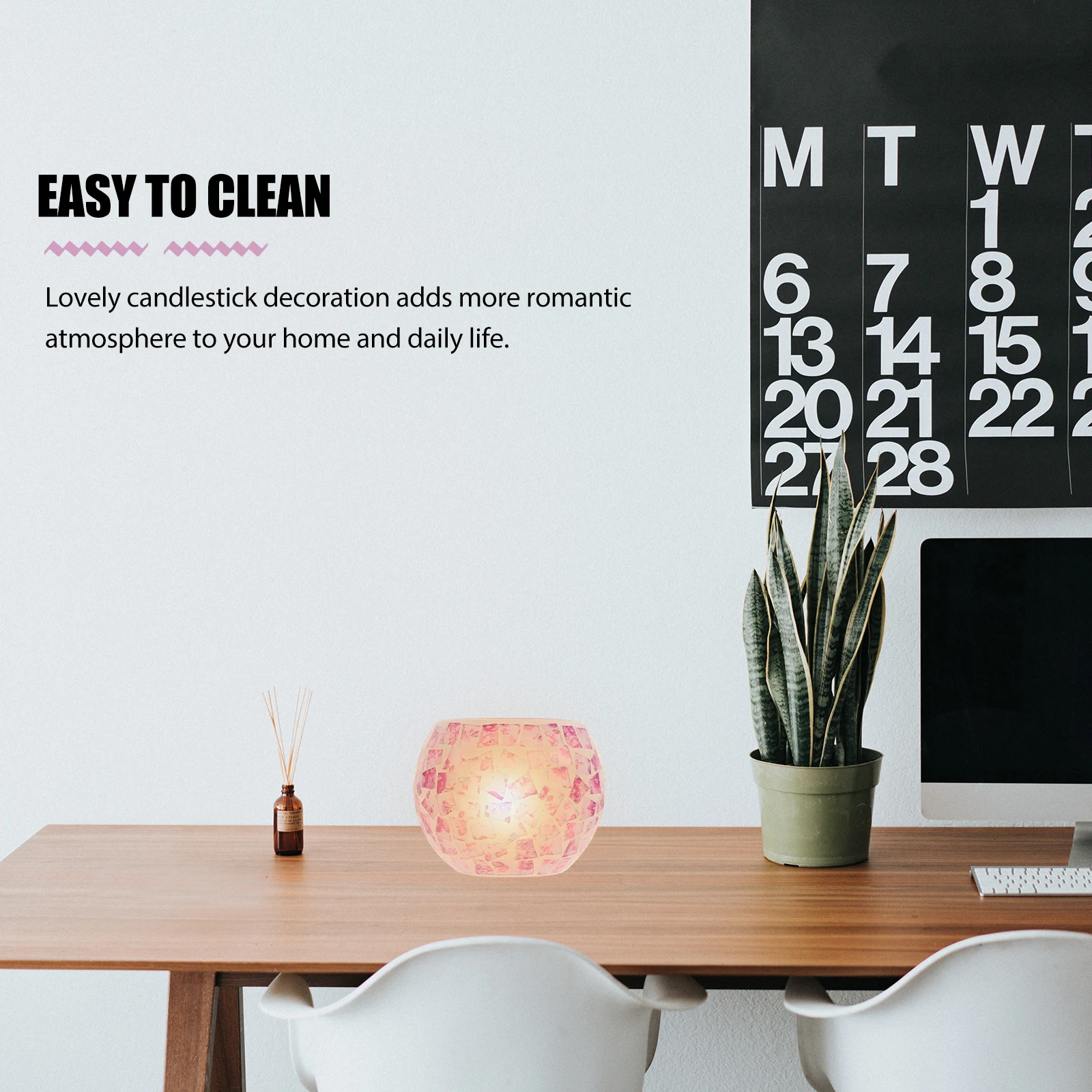 Glass Candleholder Mosaic Pattern Decorative Design for Dining Table Romantic Dinner Coffee Table Home Ornament Candlestick 
Glass Candleholder Mosaic Pattern Decorative Design for Dining Table Romantic Dinner Coffee Table Home Ornament Candlestick