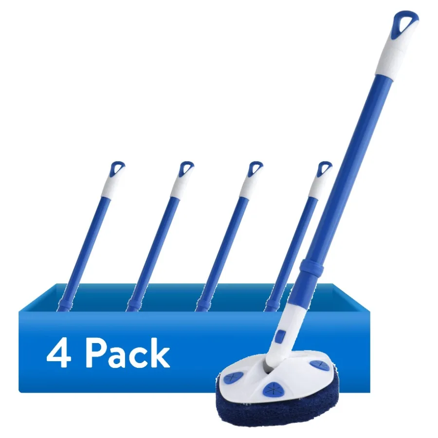 4 pack Extendable Tub And Tile Scrubber 28.5-Inch
4 pack Extendable Tub And Tile Scrubber 28.5-Inch