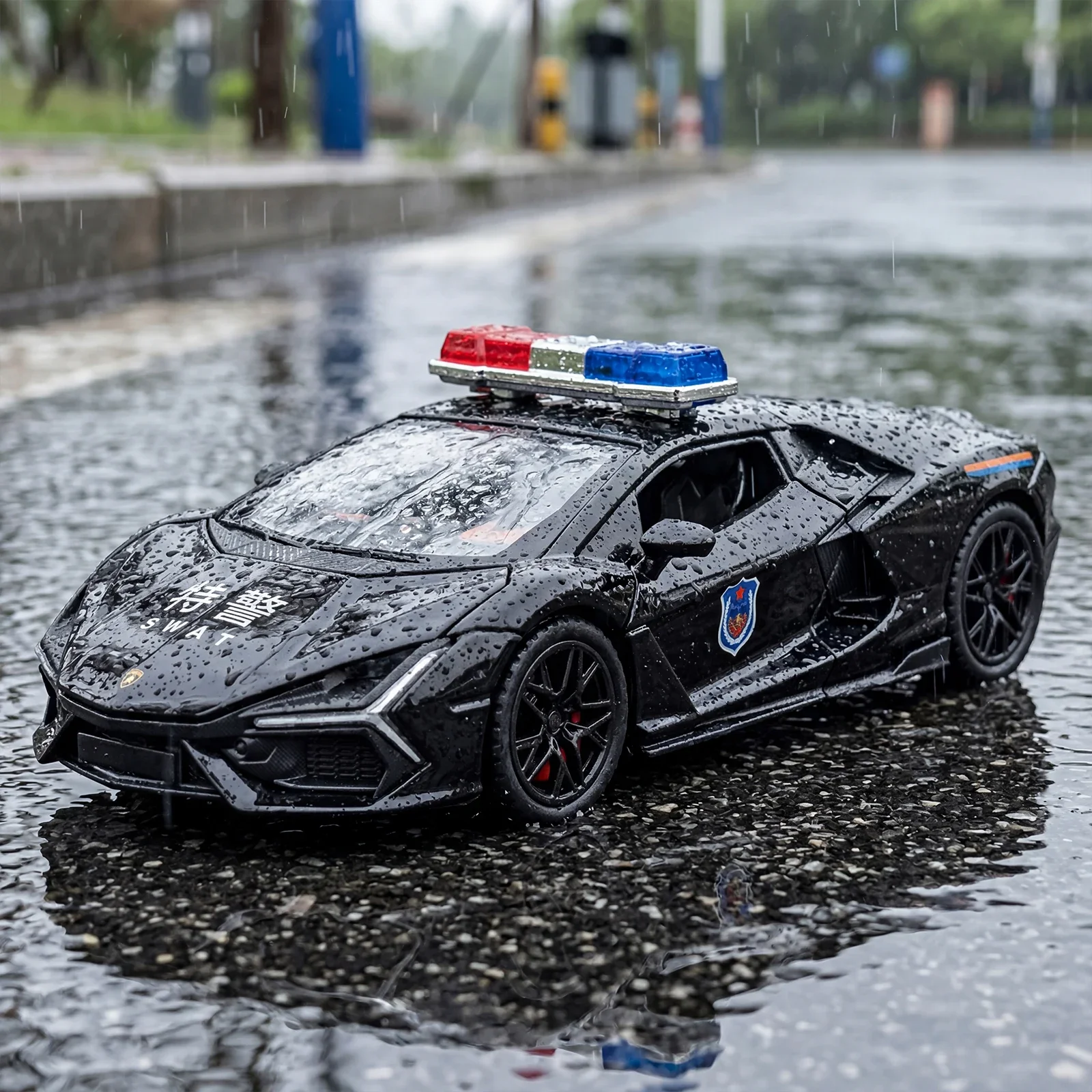 1/32 Revuelto Police Car Diecast Alloy Model Metal Hypercar Toy Vehicle with Sound & Light Pull Back Collection Gift
1/32 Revuelto Police Car Diecast Alloy Model Metal Hypercar Toy Vehicle with Sound & Light Pull Back Collection Gift