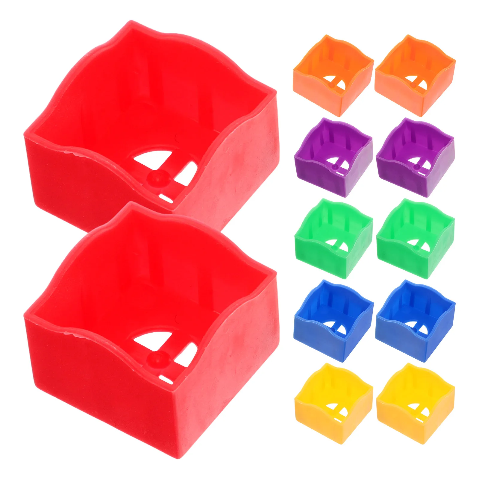 12 pcs Plastic Chalk Holder for Pool Tables Billiard Cue Chalk Container Sleeve Set Protects Cue Lightweight Easy Use
12 pcs Plastic Chalk Holder for Pool Tables Billiard Cue Chalk Container Sleeve Set Protects Cue Lightweight Easy Use