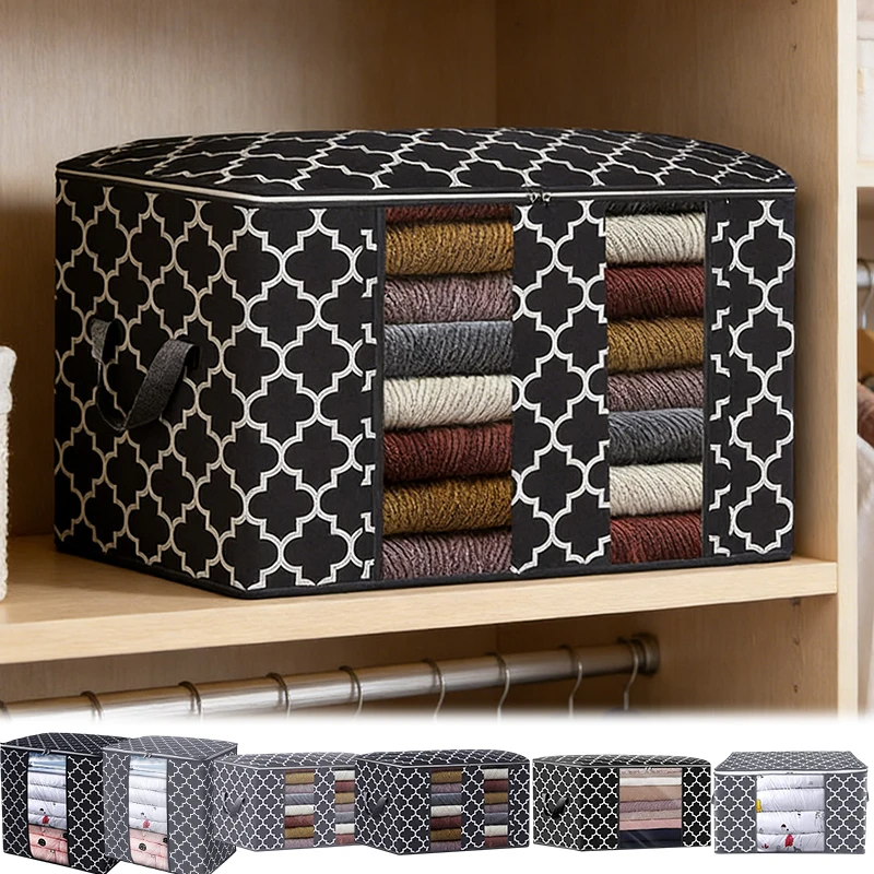 1pc Large Capacity Clothes Storage Bag Foldable Blanket Storage Bags Storage Containers for Organizing Bedroom Closet Clothing
1pc Large Capacity Clothes Storage Bag Foldable Blanket Storage Bags Storage Containers for Organizing Bedroom Closet Clothing