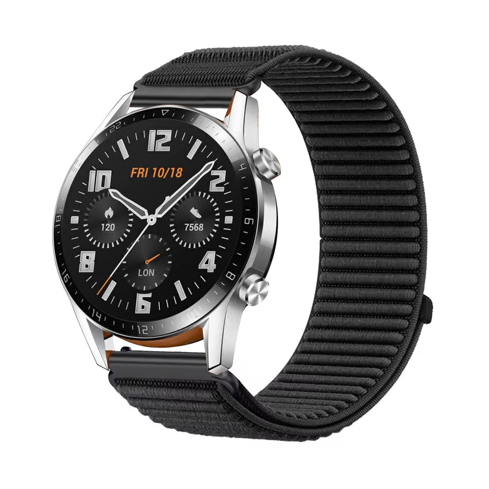 Нейлоновые ремешки для Huawei Watch GT 2 46 мм, эластичный мягкий нейлоновый ремешок на липучке
Нейлоновые ремешки для Huawei Watch GT 2 46 мм, эластичный мягкий нейлоновый ремешок на липучке