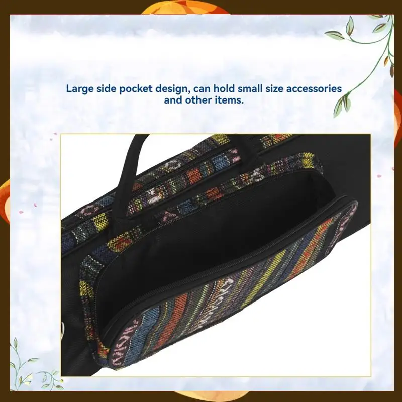 Portable Ethnic Style Trumpet Waterproof Oxford Cloth Cover Ethnic Style Trumpet Brass Instrument Storage Bag-T34C
Portable Ethnic Style Trumpet Waterproof Oxford Cloth Cover Ethnic Style Trumpet Brass Instrument Storage Bag-T34C