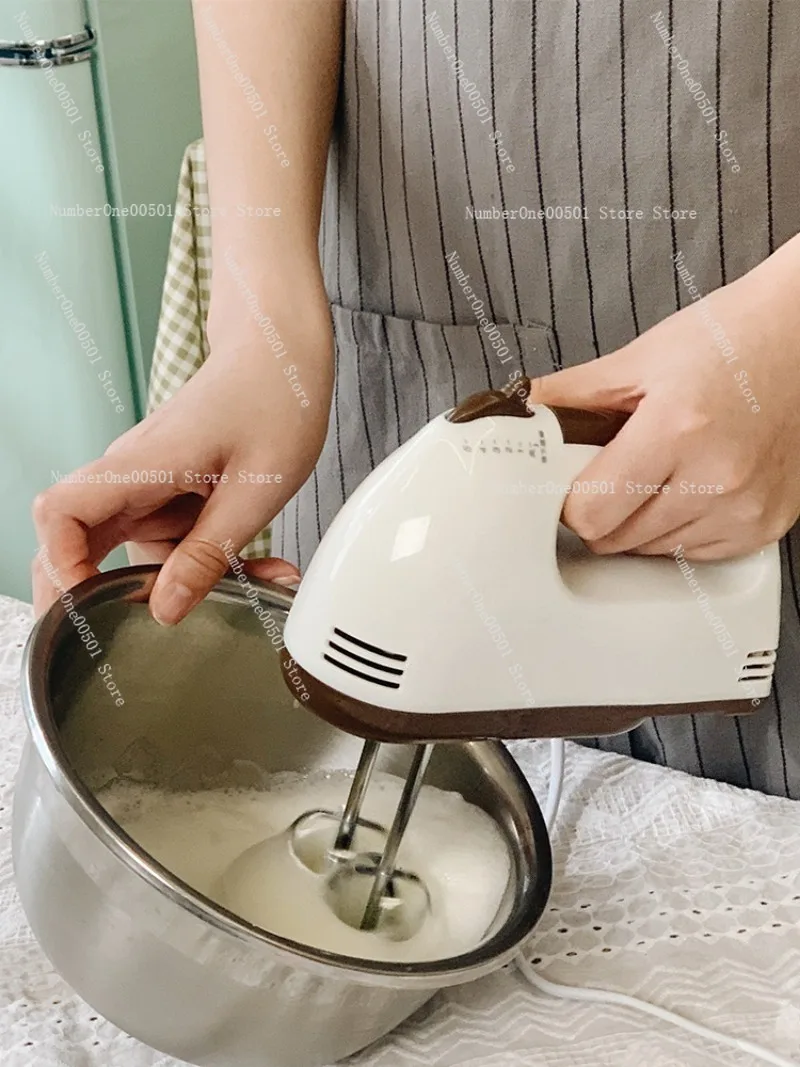 Electric Hand Mixer for Home Use High Power Automatic Cream Whipper Compact for Baking Cake Tool
Electric Hand Mixer for Home Use High Power Automatic Cream Whipper Compact for Baking Cake Tool