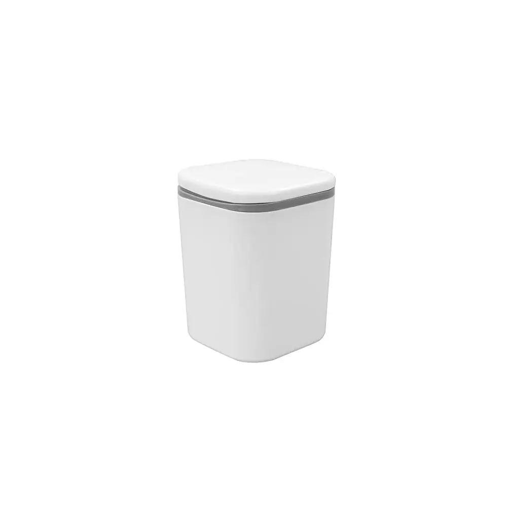Plastic 0.5 Gallon Desktop Mini Trash Can White
Plastic 0.5 Gallon Desktop Mini Trash Can White