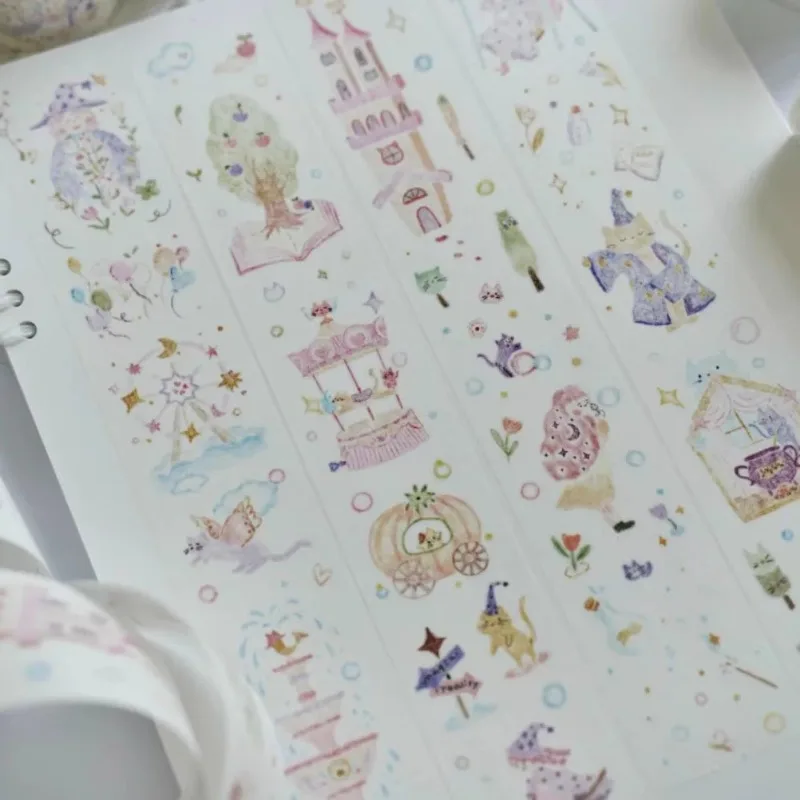 Сказочный чудесный дом Washi, материал для изготовления коллажей, открыток, сделай сам для скрапбукинга, наклейки для журнала
Сказочный чудесный дом Washi, материал для изготовления коллажей, открыток, сделай сам для скрапбукинга, наклейки для журнала
