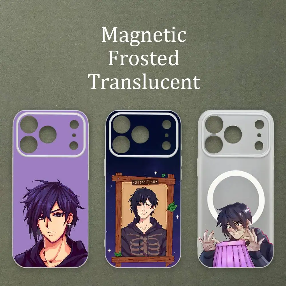 S-Stardew V-Valley S-Sebastian Matte Frosted Semi-transparent Magnetic TPU Case For iPhone 17 11 13 14 15 16 12 Pro Max
S-Stardew V-Valley S-Sebastian Matte Frosted Semi-transparent Magnetic TPU Case For iPhone 17 11 13 14 15 16 12 Pro Max