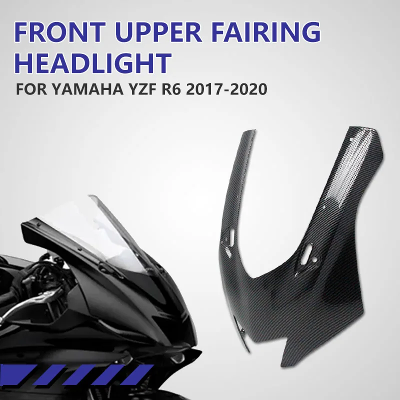 For Yamaha R6 17-20 Motorcycle Front Fairing ABS Carbon Fiber Fairing Accessories 2017-2020 R6 Premium Shell Motorcycle Hood
For Yamaha R6 17-20 Motorcycle Front Fairing ABS Carbon Fiber Fairing Accessories 2017-2020 R6 Premium Shell Motorcycle Hood