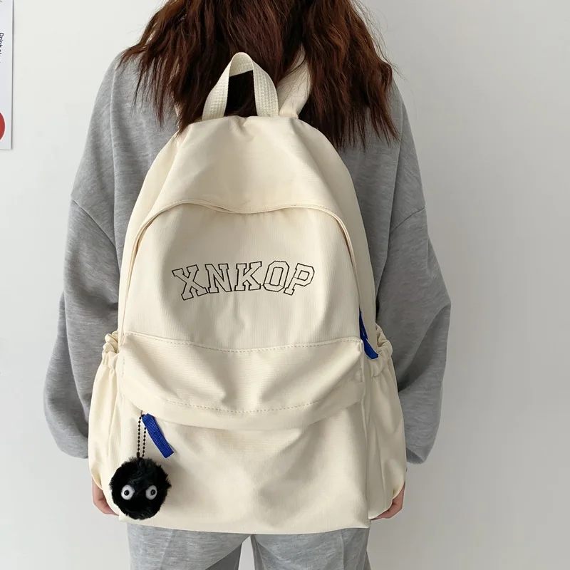 Large Capacity Nylon Women Backpack Ladies Travel Bag Backpacks Schoolbag for Teenage Girls Solid Color Bookbag Mochila Bookbag
Large Capacity Nylon Women Backpack Ladies Travel Bag Backpacks Schoolbag for Teenage Girls Solid Color Bookbag Mochila Bookbag