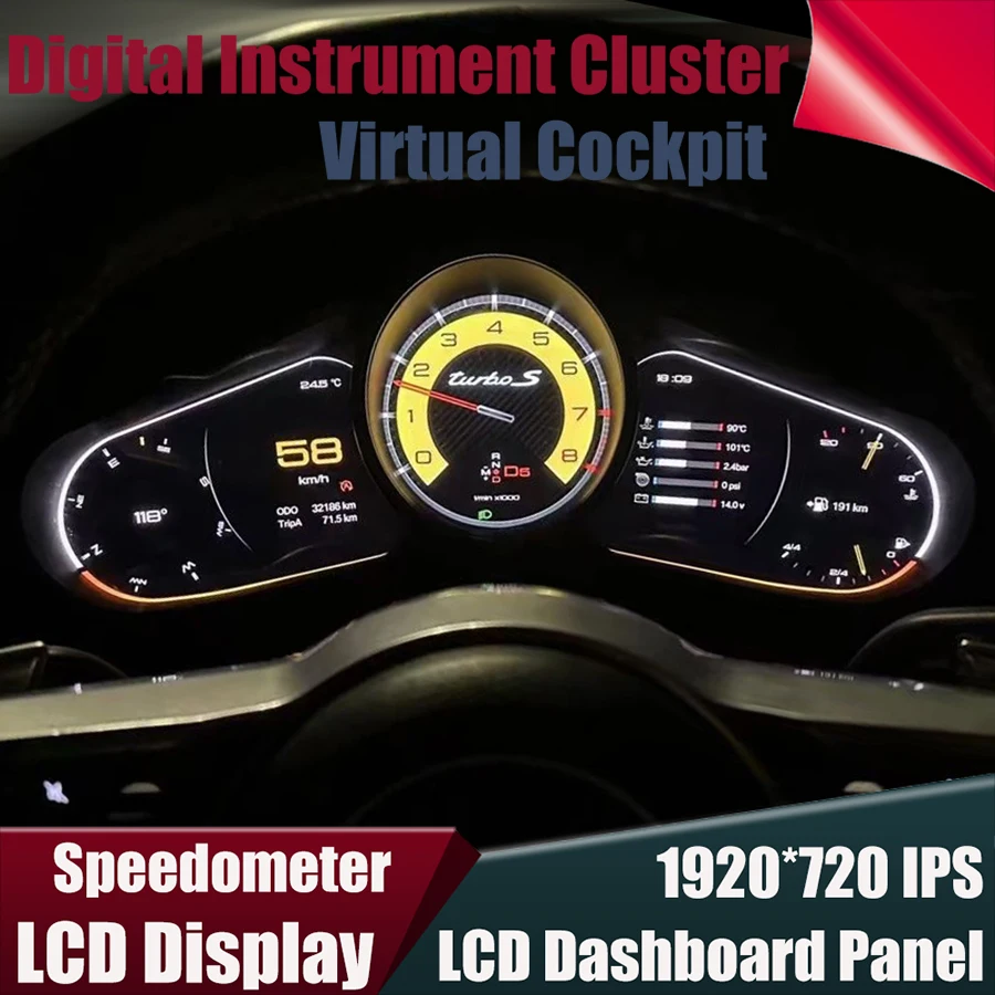 Panel Dashboard For Porsche Panamera 2010-2016 Instrument Cluster LCD Screen Multifunctional Speedometer Digital Virtual Cockpit
Panel Dashboard For Porsche Panamera 2010-2016 Instrument Cluster LCD Screen Multifunctional Speedometer Digital Virtual Cockpit