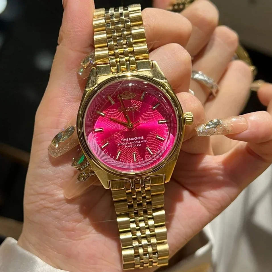 Creative Masafei Top quality Stylish Color dial Quartz Watches Women Luxury Gold Winding Watches Steel Ladies Watches AAA Clock
Creative Masafei Top quality Stylish Color dial Quartz Watches Women Luxury Gold Winding Watches Steel Ladies Watches AAA Clock