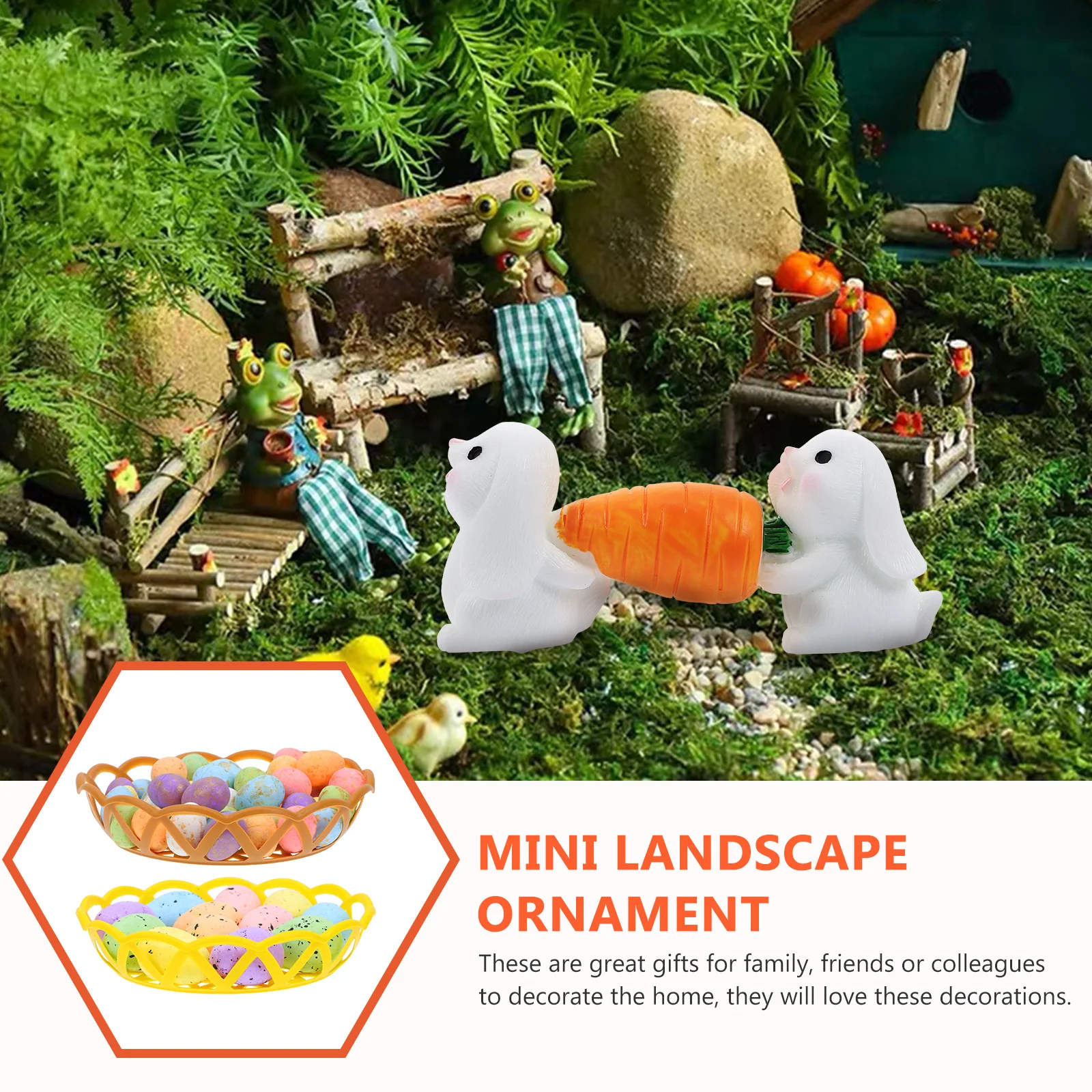 4Pcs Mini Resin Rabbit Adorns Cute Garden Decoration Easter Bunny Decor Landscape Ornament Home Decor Supply Rabbit Adorn
4Pcs Mini Resin Rabbit Adorns Cute Garden Decoration Easter Bunny Decor Landscape Ornament Home Decor Supply Rabbit Adorn