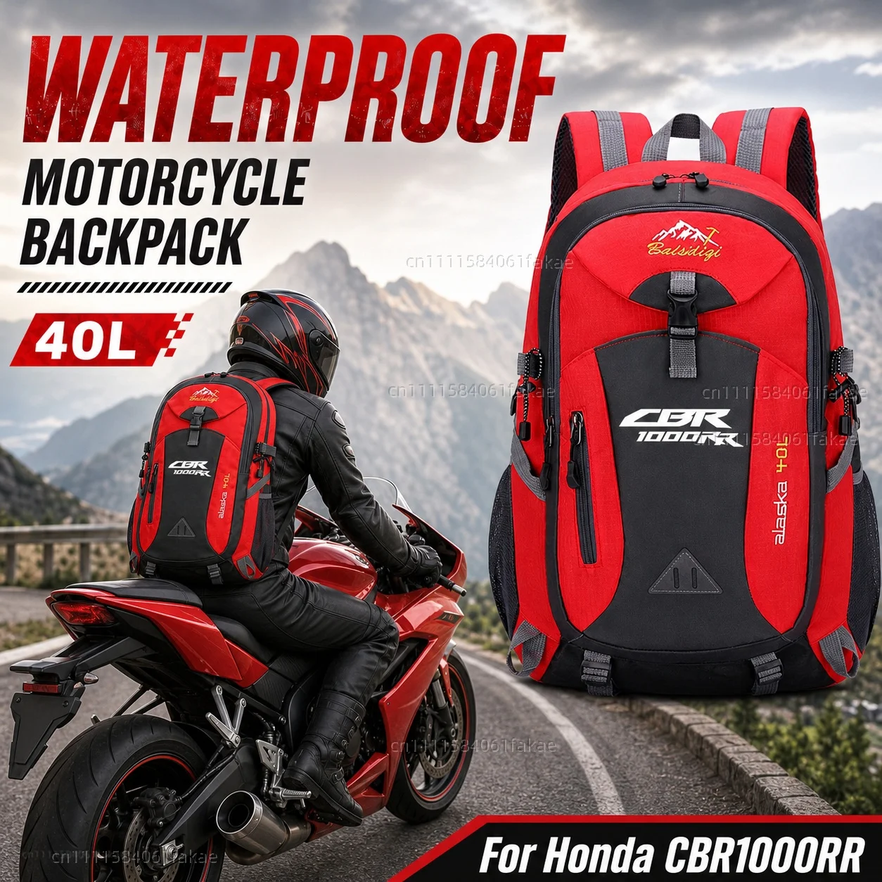 For Honda CBR 1000RR CBR1000RR CBR 1000 RR 2004-2019 Motorcycle Backpack 40L Waterproof Travel Backpack Outdoor Hiking Camping
For Honda CBR 1000RR CBR1000RR CBR 1000 RR 2004-2019 Motorcycle Backpack 40L Waterproof Travel Backpack Outdoor Hiking Camping