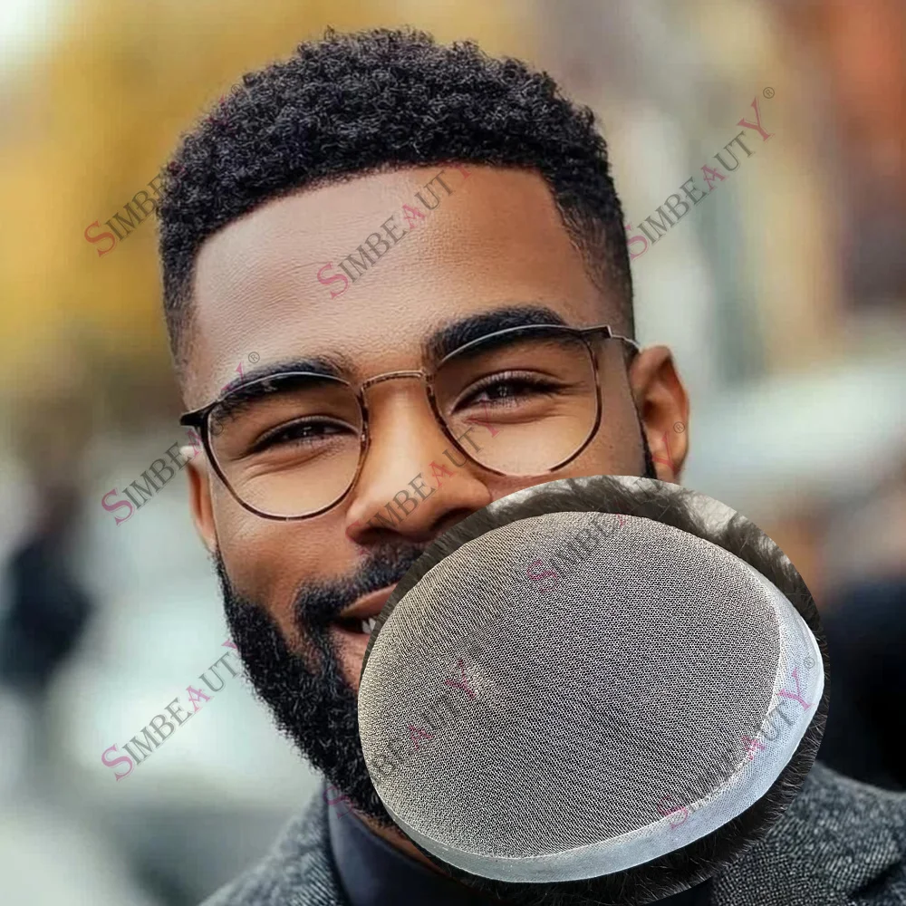 4mm 6mm Curly Afro Men's Breathable Australia Toupee Human Hair Prosthesis Durable Undetectable Lace&PU System for Man Hair Loss
4mm 6mm Curly Afro Men's Breathable Australia Toupee Human Hair Prosthesis Durable Undetectable Lace&PU System for Man Hair Loss