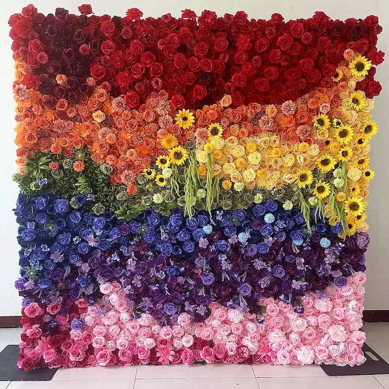 5D Red Rose Artificial Flower Wall Wedding Backdrop Fabric Floral Green Plant Wall Window Display Event Party Props Flower Row
5D Red Rose Artificial Flower Wall Wedding Backdrop Fabric Floral Green Plant Wall Window Display Event Party Props Flower Row