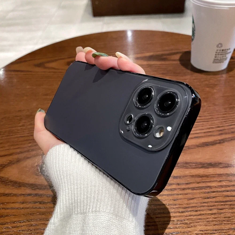 Модный матовый чехол AG для iPhone 11, 12, 13, 14, 15 Pro Max, iPhone 15 Pro, 14ProMax, защитный чехол-бампер с покрытием для стеклянной камеры
Модный матовый чехол AG для iPhone 11, 12, 13, 14, 15 Pro Max, iPhone 15 Pro, 14ProMax, защитный чехол-бампер с покрытием для стеклянной камеры