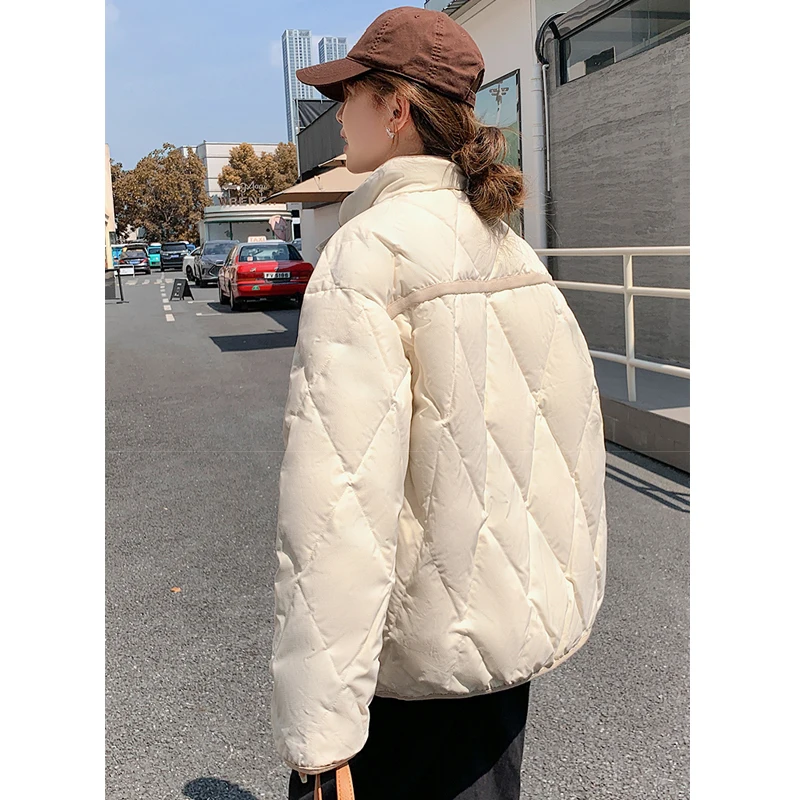Street Wear Winter Short Coat Women's Down Cotton-padded Jacket Bread Clothes Thicken Overcoat Student Loose Outerwear
Street Wear Winter Short Coat Women's Down Cotton-padded Jacket Bread Clothes Thicken Overcoat Student Loose Outerwear
