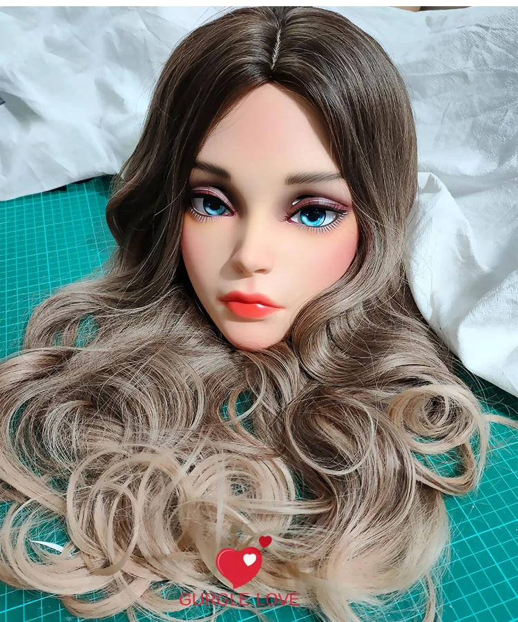 (XiaoNa)Female Sweet Girl Resin Half Head Kigurumi BJD Eyes Crossdress Cosplay Japanese Anime Role Lolita Doll Mask Drag Queen
(XiaoNa)Female Sweet Girl Resin Half Head Kigurumi BJD Eyes Crossdress Cosplay Japanese Anime Role Lolita Doll Mask Drag Queen