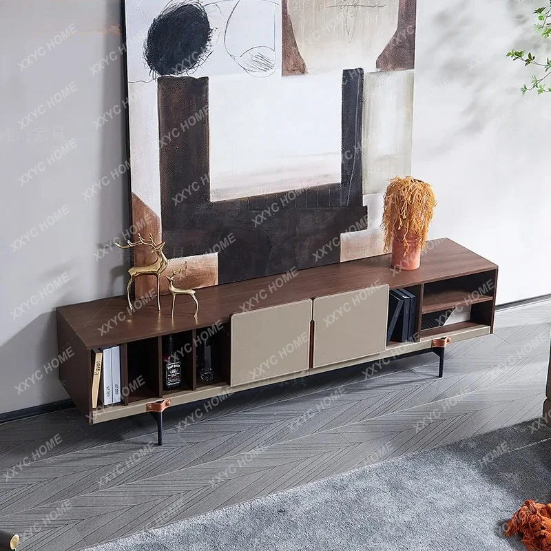 L minimalist light luxury TV cabinet living room furniture small apartment modern simple TV cabinet
L minimalist light luxury TV cabinet living room furniture small apartment modern simple TV cabinet