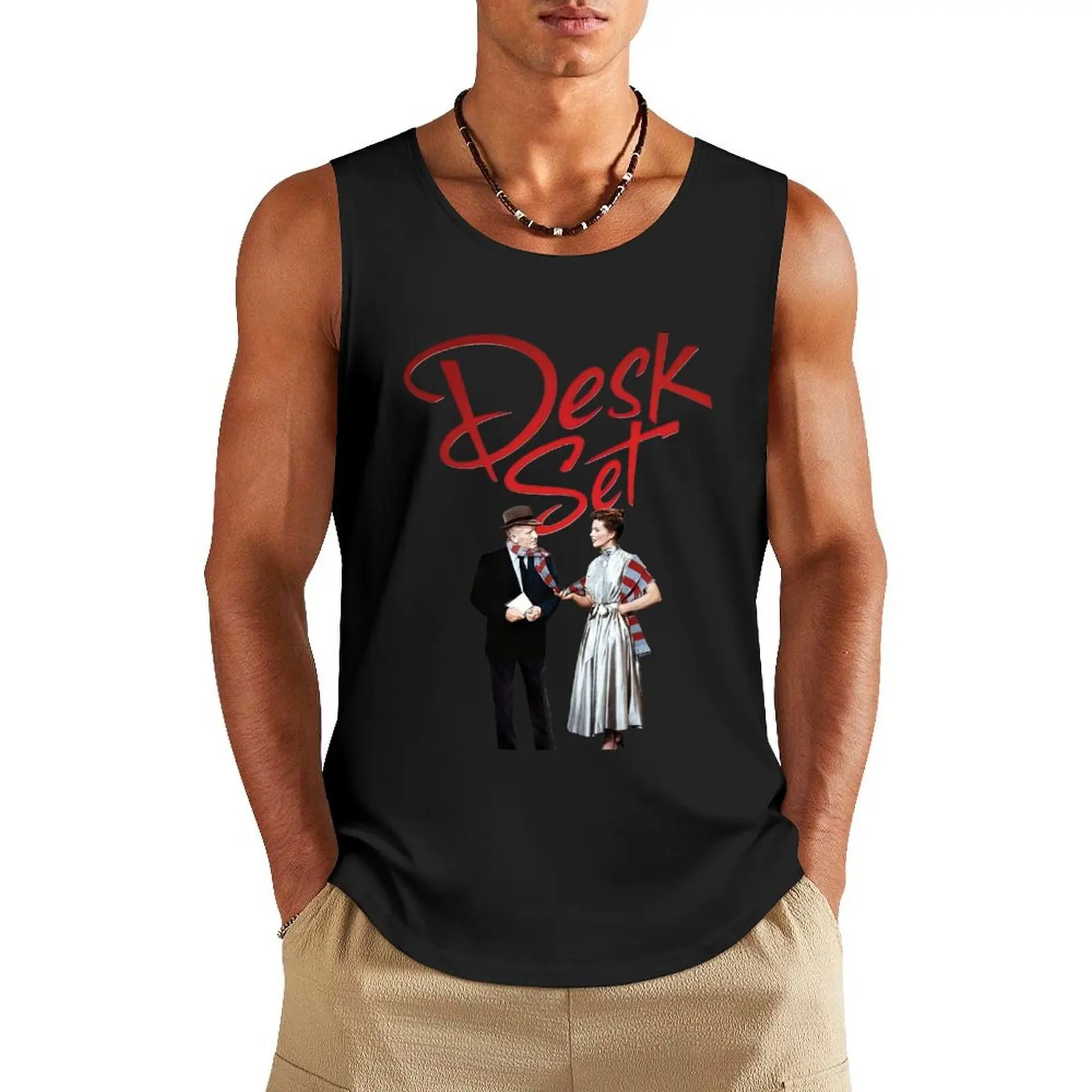 Desk Set Movie HD Tank Top Men's fitness t-shirt sleeveless shirts quick-drying t-shirt
Desk Set Movie HD Tank Top Men's fitness t-shirt sleeveless shirts quick-drying t-shirt